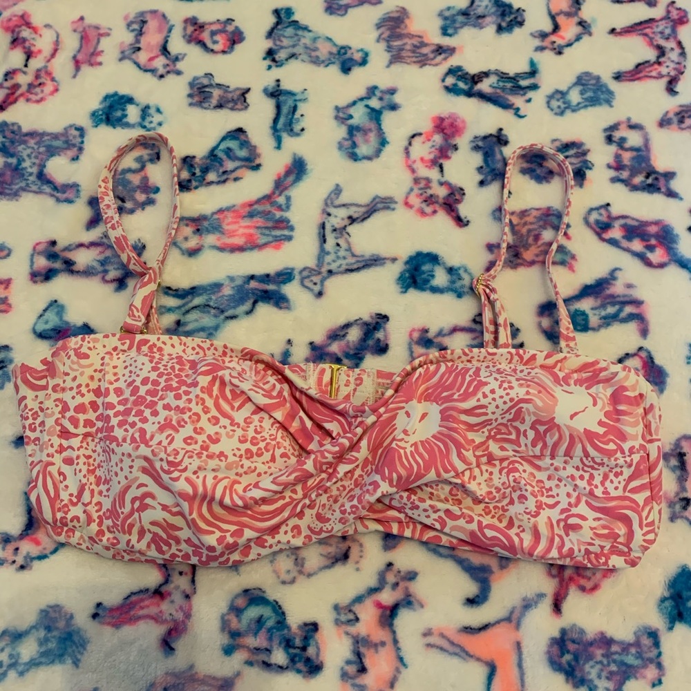 EUC Lilly Pulitzer Bandeau Bikini Top